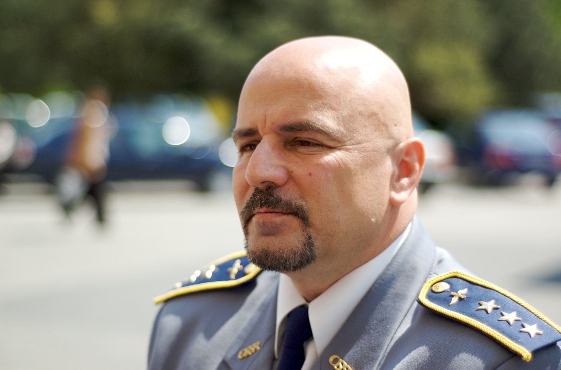 Ivan Bella na fotografii Rudolfa Csibu z 30. apríla 2009.